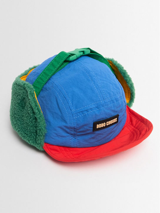 Bobo Choses: Nylon aviator hat - マルチカラー - kids-boys_1 | Luisa Via Roma