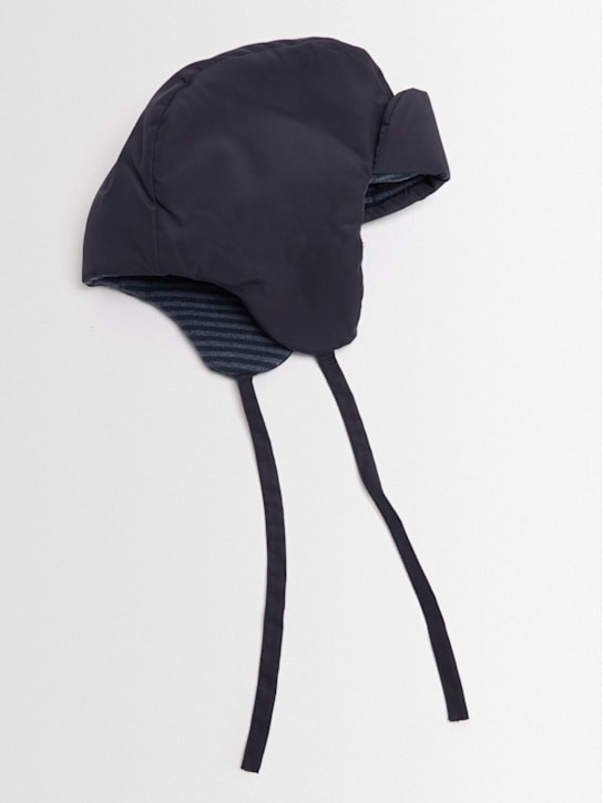 1 + IN THE FAMILY: Poly padded hat w/laces - ブルー - kids-girls_1 | Luisa Via Roma