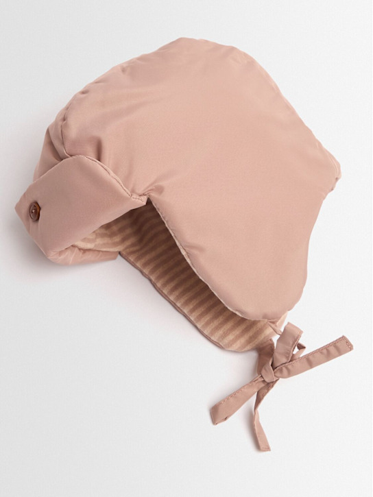 1 + IN THE FAMILY: Poly padded hat w/laces - ピンク - kids-girls_1 | Luisa Via Roma