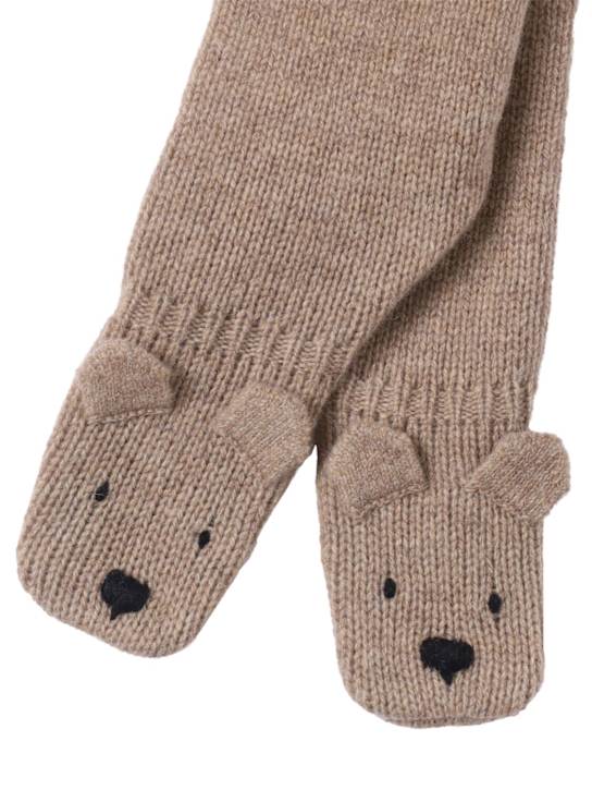 Donsje: Wool leggings - ブラウン - kids-girls_1 | Luisa Via Roma