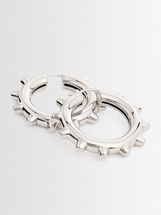 Jil Sander: Créoles à clous - women_1 | Luisa Via Roma