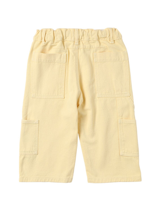 Main Story: Organic cotton pants - Yellow - kids-boys_1 | Luisa Via Roma