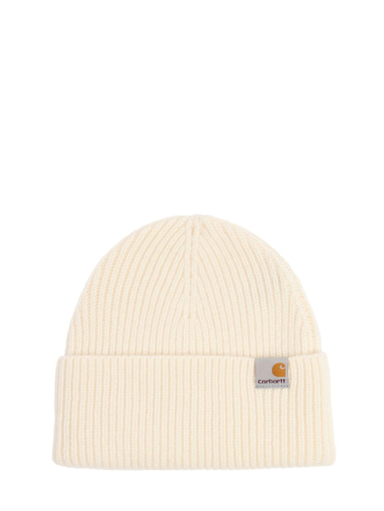 Carhartt WIP: Cappello beanie Gabe in lana e cashmere - Bianco - kids-boys_0 | Luisa Via Roma