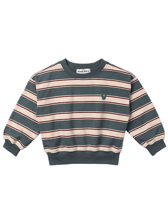 Main Story: Striped cotton sweatshirt - kids-boys_0 | Luisa Via Roma