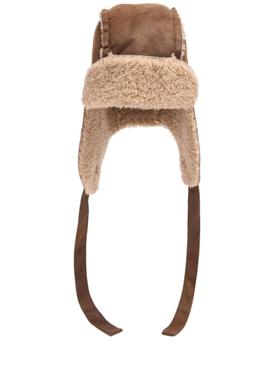 1 + IN THE FAMILY: Cappello in teddy con laccini - kids-girls_0 | Luisa Via Roma