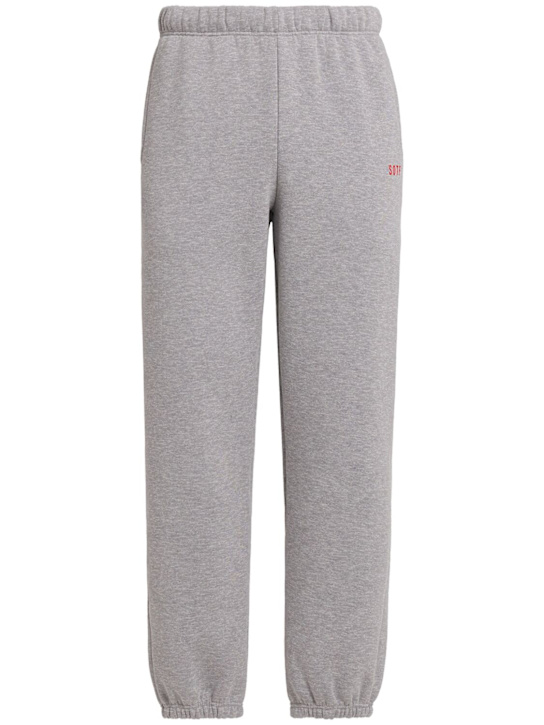 SOTF: Jogging à revers standard - Gris Gruyère - men_0 | Luisa Via Roma