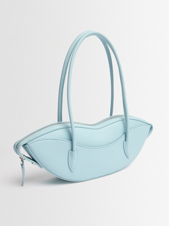 Fiorucci: Lips shoulder bag - Light Blue - women_1 | Luisa Via Roma