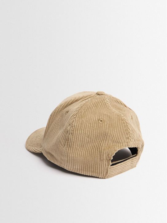Stone Island Junior: Cotton corduroy baseball hat - サンド - kids-girls_1 | Luisa Via Roma