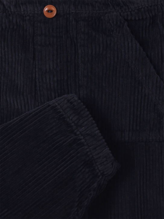 1 + IN THE FAMILY: Cotton corduroy pants - ブルー - kids-boys_1 | Luisa Via Roma