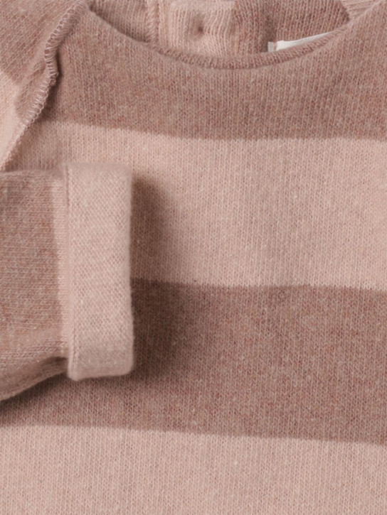 1 + IN THE FAMILY: Cotton blend romper - ピンク - kids-girls_1 | Luisa Via Roma