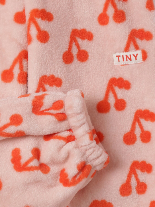 Tiny Cottons: Printed tech sweatpants - Pink - kids-girls_1 | Luisa Via Roma