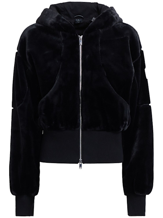 Moose Knuckles: Rose de Lima plush sweatshirt - women_0 | Luisa Via Roma