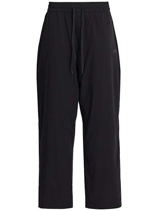 Autry: Vortex tech chino pants - Black - women_0 | Luisa Via Roma