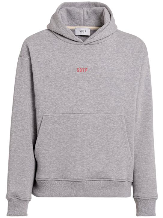 SOTF: Standard hoodie - ヘザーグレー - men_0 | Luisa Via Roma