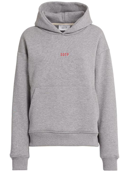 SOTF: Standard hoodie - Heather Grey - women_0 | Luisa Via Roma