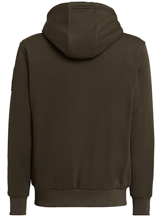 Moose Knuckles: Pullover „Linden Bunny“ - Dunkelolive - men_1 | Luisa Via Roma