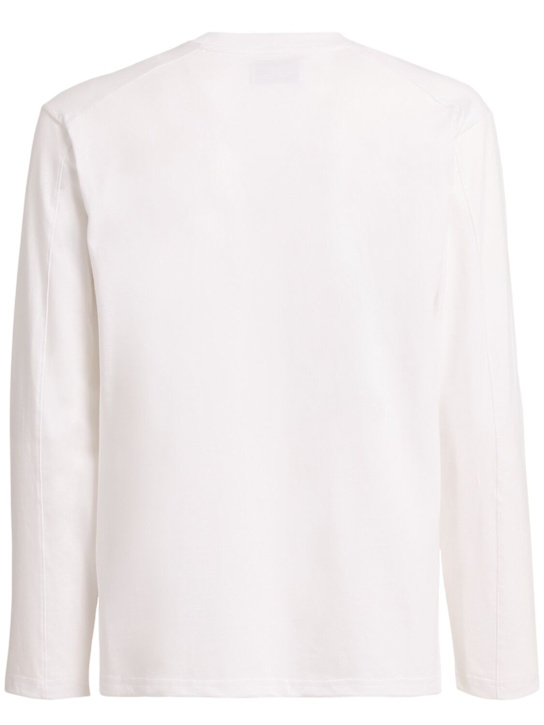 SOTF: Heavy cotton long sleeve t-shirt - White - men_1 | Luisa Via Roma