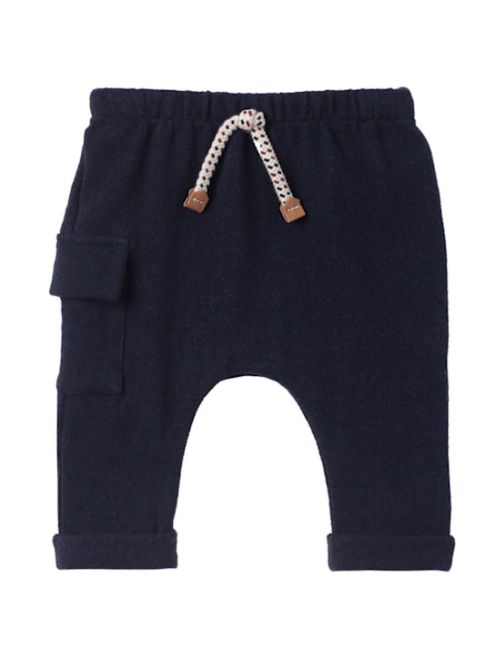 1 + IN THE FAMILY: Cotton corduroy pants - Blue - kids-boys_0 | Luisa Via Roma