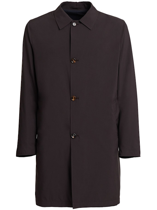 Kired: Peak tech coat - Brown - men_0 | Luisa Via Roma