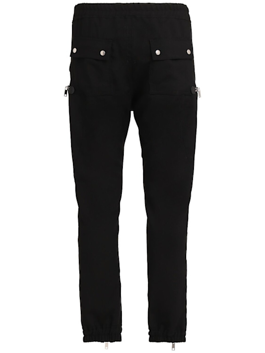 Rick Owens: Cargo-Wollhose „Bauhaus“ - Schwarz - men_1 | Luisa Via Roma