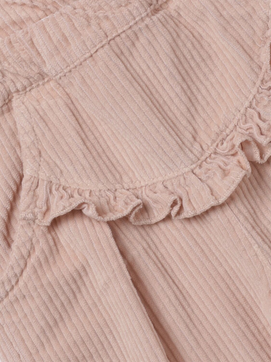 1 + IN THE FAMILY: Pantaloni in cotone millerighe - Rosa - kids-girls_1 | Luisa Via Roma