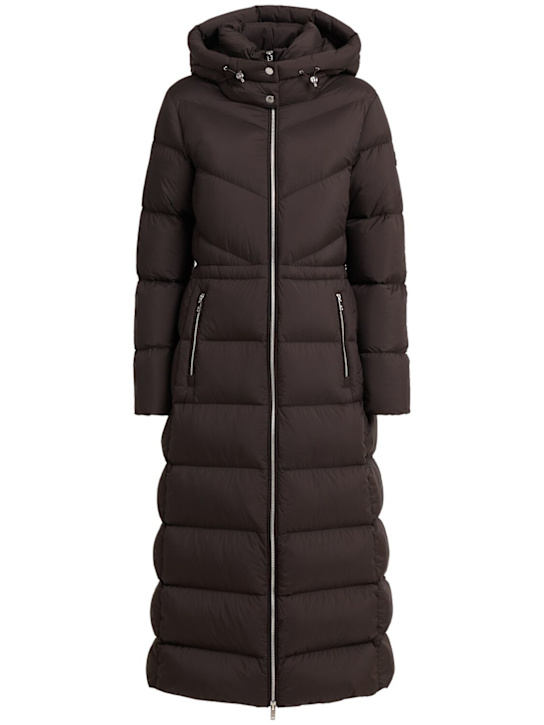 Moose Knuckles: Flighweight Belle Cote down parka - women_0 | Luisa Via Roma