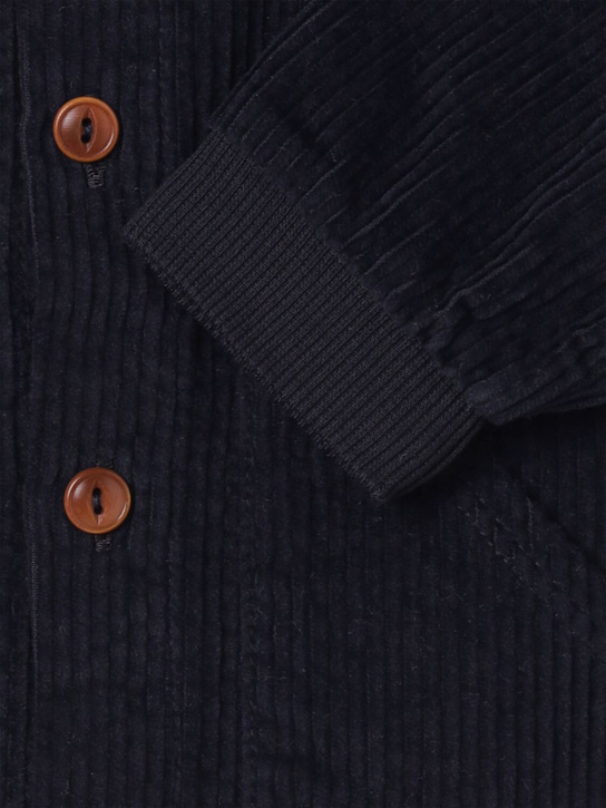 1 + IN THE FAMILY: Camisa de pana con cuadros - Azul - kids-boys_1 | Luisa Via Roma