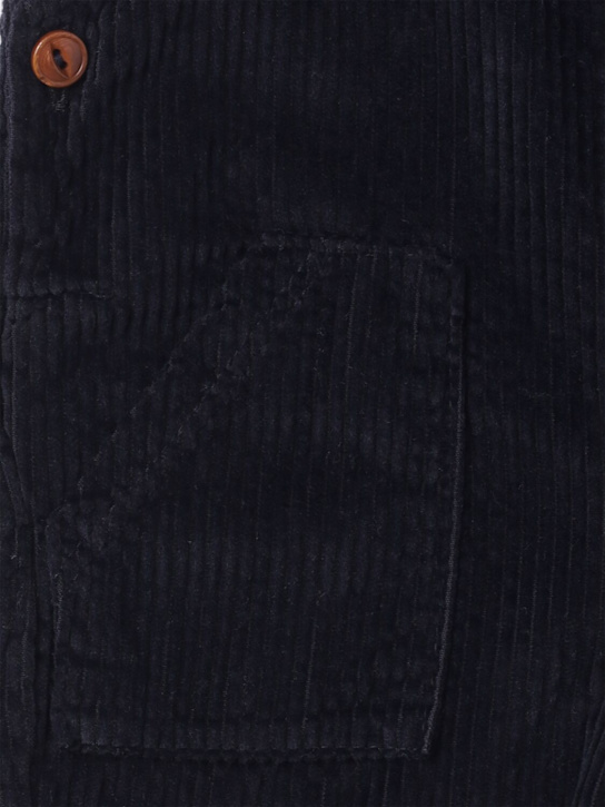 1 + IN THE FAMILY: Cotton corduroy overalls - ブルー - kids-boys_1 | Luisa Via Roma