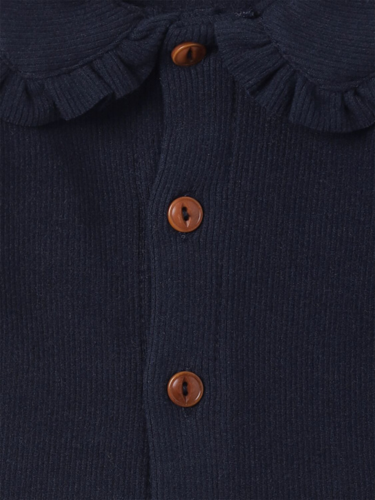 1 + IN THE FAMILY: Knit cardigan - ブルー - kids-girls_1 | Luisa Via Roma