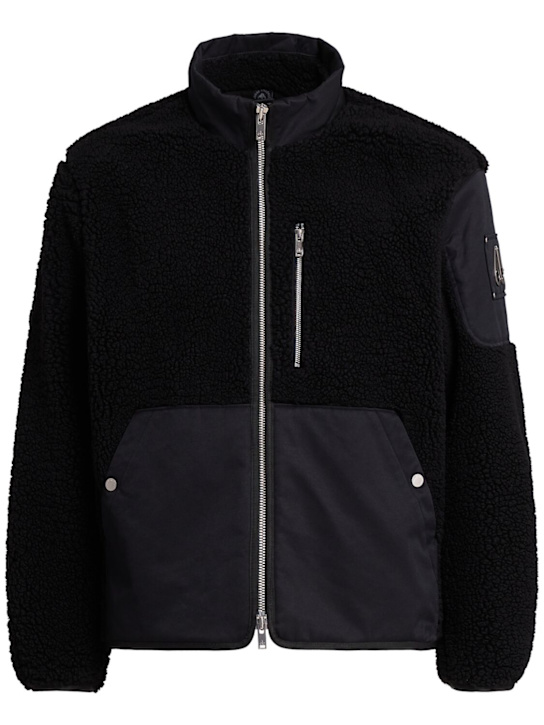 Moose Knuckles: Saglek 3 teddy Sherpa jacket - men_0 | Luisa Via Roma