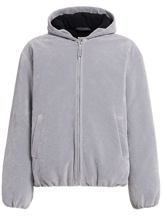 Lc23: Hooded cotton jacket - men_0 | Luisa Via Roma