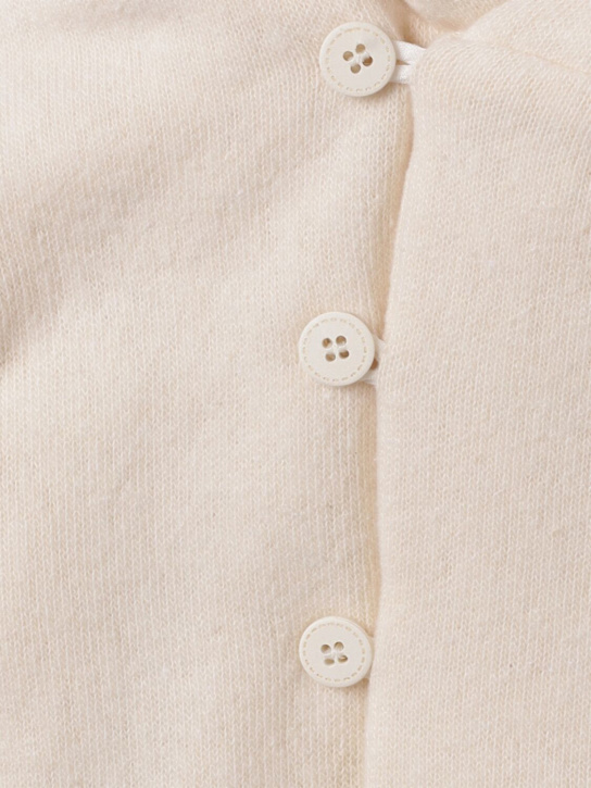 1 + IN THE FAMILY: Cotton blend hooded jacket - Beige - kids-boys_1 | Luisa Via Roma