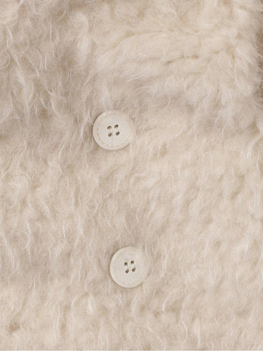 1 + IN THE FAMILY: Hooded teddy romper - Khaki - kids-boys_1 | Luisa Via Roma