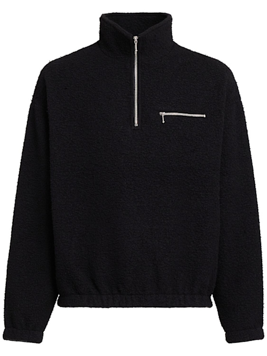 Lc23: Casentino half-zip wool blend sweater - men_0 | Luisa Via Roma