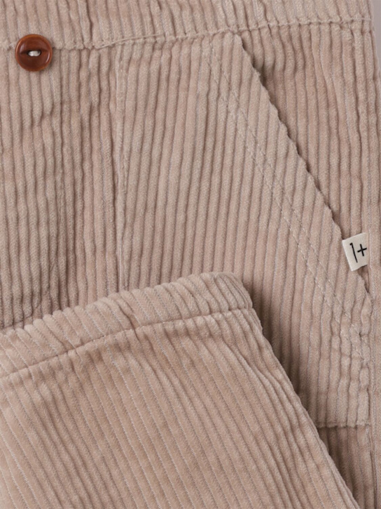 1 + IN THE FAMILY: Cotton corduroy pants - Beige - kids-boys_1 | Luisa Via Roma