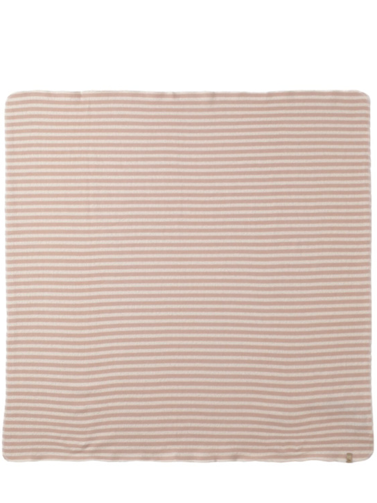 1 + IN THE FAMILY: Manta de algodón - Beige - kids-girls_0 | Luisa Via Roma