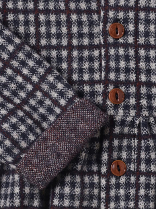 1 + IN THE FAMILY: Vestito in misto cotone check - Blu - kids-girls_1 | Luisa Via Roma