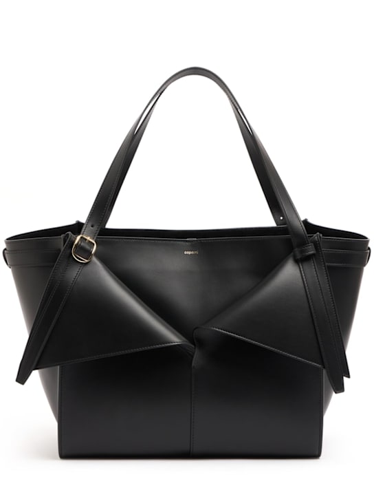 Coperni: Belt Cabas leather tote bag - women_0 | Luisa Via Roma
