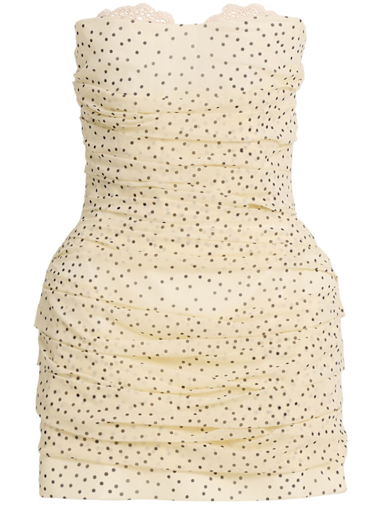 Magda Butrym: Vestido corto de seda - women_0 | Luisa Via Roma