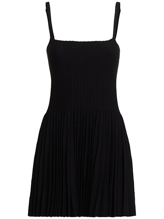 Magda Butrym: Minikleid aus Baumwolle - Schwarz - women_0 | Luisa Via Roma