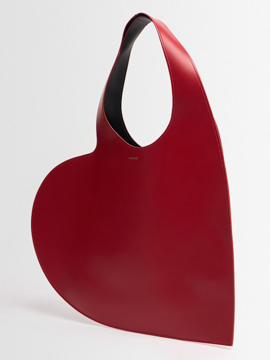 Coperni: Heart leather tote bag - women_1 | Luisa Via Roma
