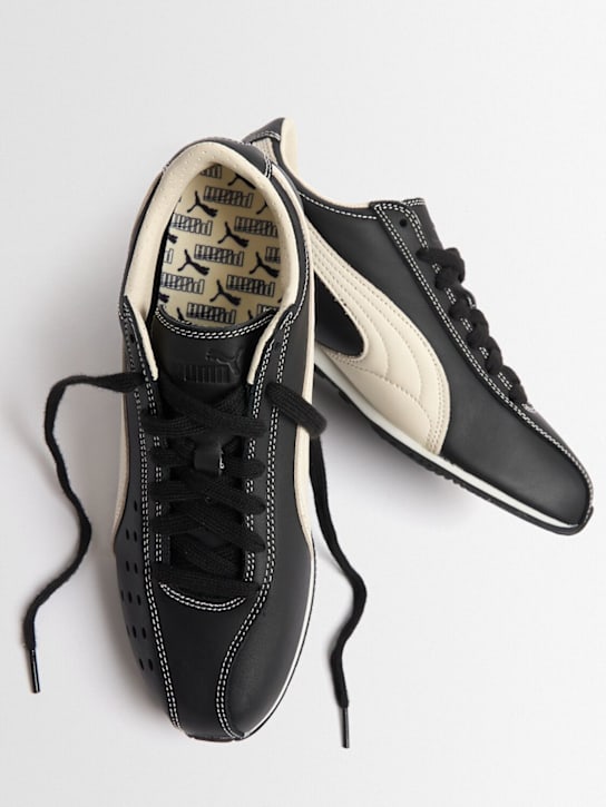PUMA: Sprint leather sneakers - men_1 | Luisa Via Roma