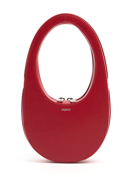 Coperni: Mini Swipe leather crossbody bag - women_0 | Luisa Via Roma