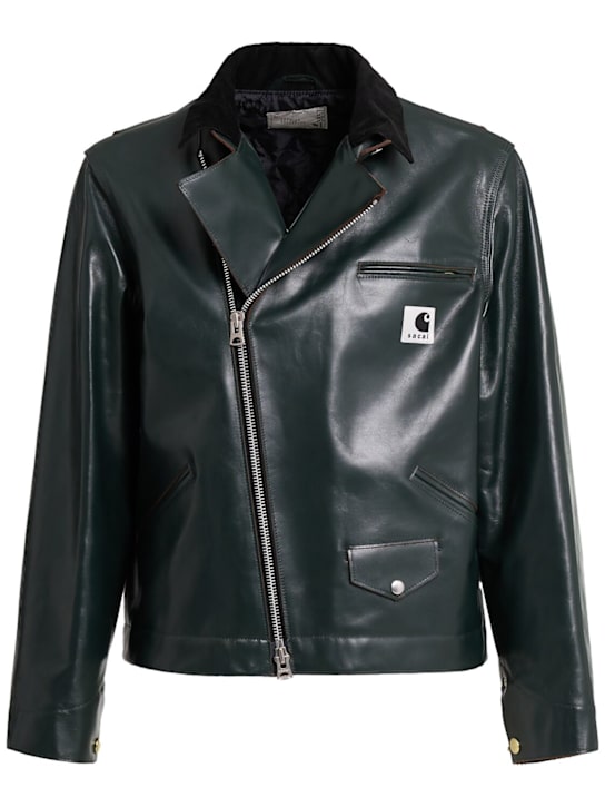 ☆美品☆ miesrohe mash leather jacket sacai Special Edition - Sacai X Schott X Madsaki Perfecto Leather Biker