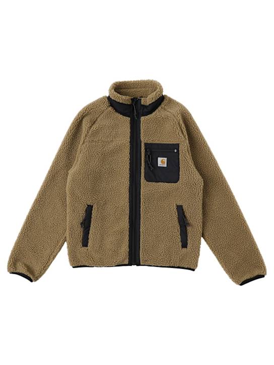Carhartt WIP: Entfernbares Fleecefutter - Braun - kids-boys_0 | Luisa Via Roma
