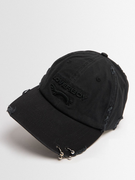 Charles Jeffrey LOVERBOY: Pierced logo cap - men_1 | Luisa Via Roma
