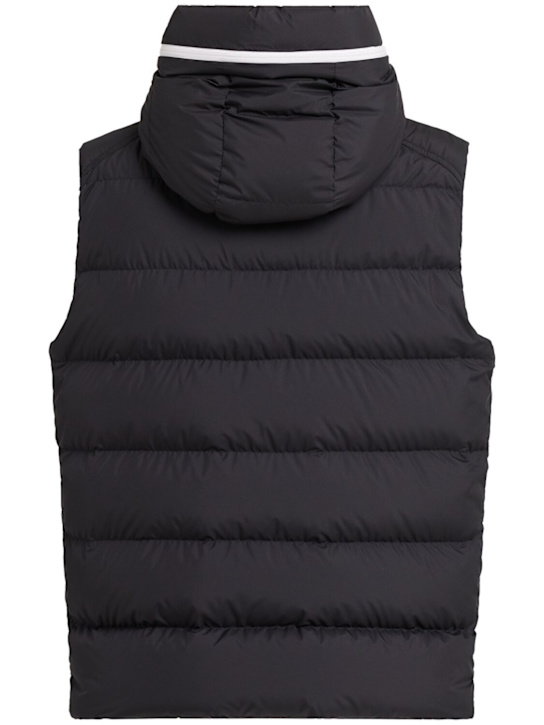 Moncler: Cardamine tech down vest - ブラック - men_1 | Luisa Via Roma