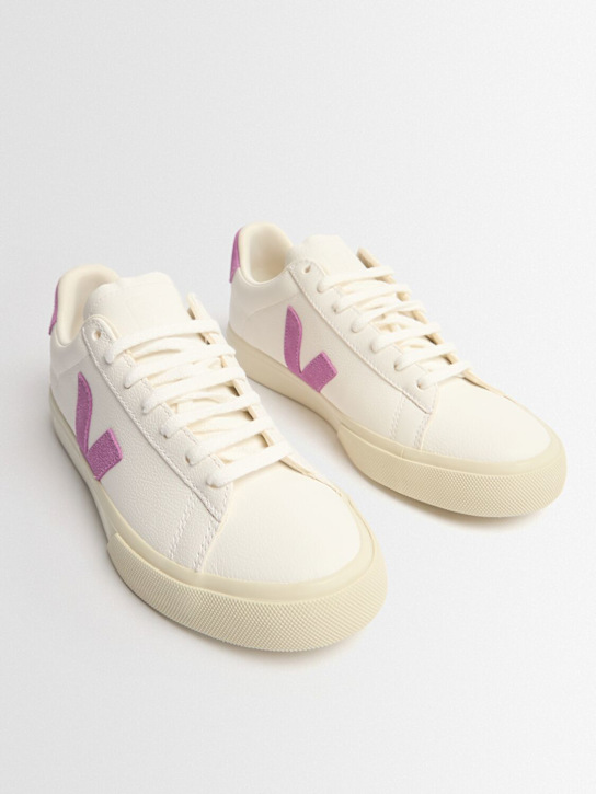 Veja: Campo chrome-free leather sneakers - women_1 | Luisa Via Roma
