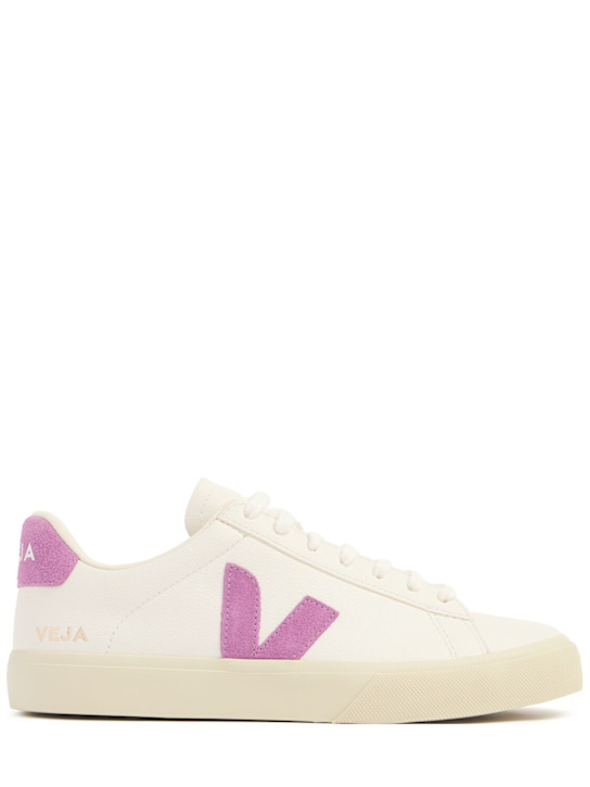 Veja: Campo chrome-free leather sneakers - women_0 | Luisa Via Roma