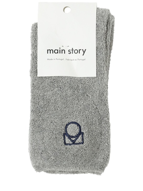 Main Story: Cotton blend long socks - Grey - kids-boys_0 | Luisa Via Roma